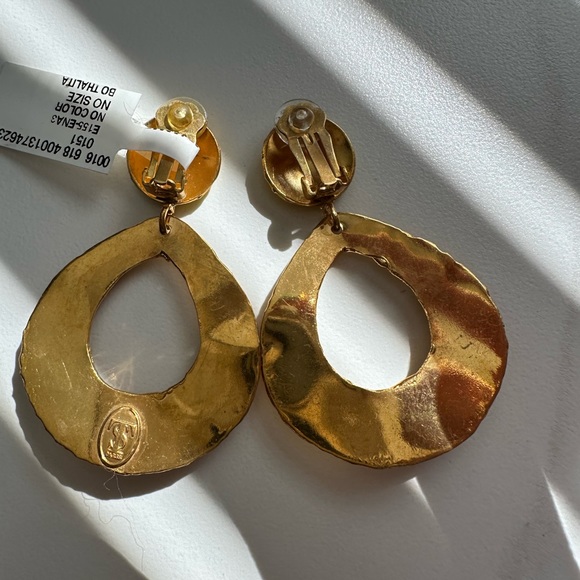 Sylvia Toledano
Thalita 22K Gold-Plated, Multi-Stone & Enamel Drop Earrings - Picture 6 of 6